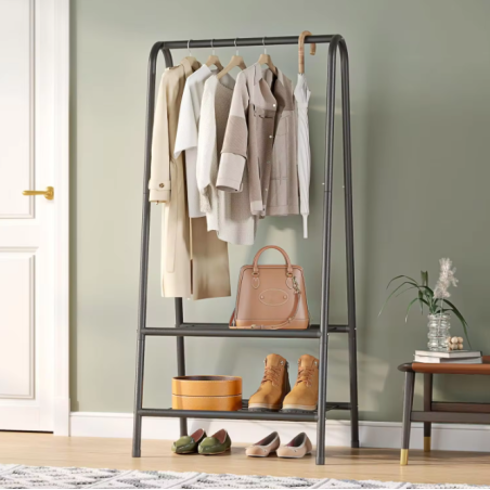 Perchero Organizador de Ropa con 2 Estantes: Maximiza tu Espacio y Orden