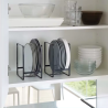 Organizador de Platos Vertical: Maximiza el Espacio en tu Cocina