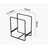 Organizador de Platos Vertical: Maximiza el Espacio en tu Cocina