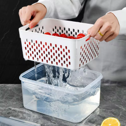 Organizador de Alimentos con Tapa 1750ml: Conserva y Organiza tus Comidas