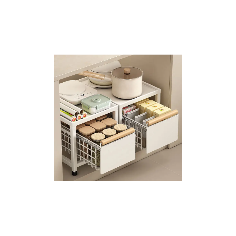 Organizador de Metal para Baño y Cocina | Versatilidad y Estilo