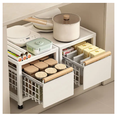 Organizador de Metal para Baño y Cocina | Versatilidad y Estilo