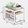 Organizador de Metal para Baño y Cocina | Versatilidad y Estilo