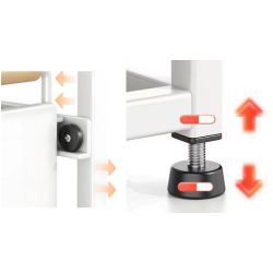 Organizador de Metal para Baño y Cocina | Versatilidad y Estilo