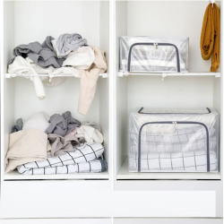 Caja organizadora plegable 24L: ¡Maximizá tu espacio!