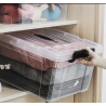 Caja organizadora transparente con cierre: ¡Orden y visibilidad!