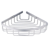 Organizador de baño esquinero de aluminio