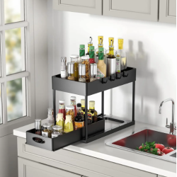 Organizador Multiuso Plástico -  para Cocina y Baño