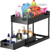 Organizador Multiuso Plástico -  para Cocina y Baño