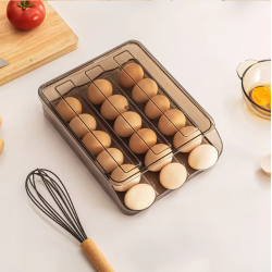 Caja de Almacenamiento de Huevos: Doble Capa para 36 Unidades