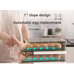 Caja de Almacenamiento de Huevos: Doble Capa para 36 Unidades