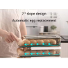 Caja de Almacenamiento de Huevos: Doble Capa para 36 Unidades