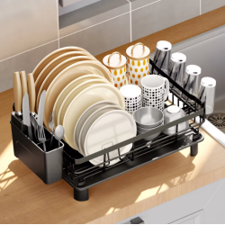 Escurreplatos  con Drenaje: Eficiencia y Estilo en tu Cocina