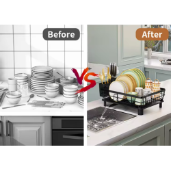 Escurreplatos  con Drenaje: Eficiencia y Estilo en tu Cocina