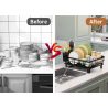 Escurreplatos  con Drenaje: Eficiencia y Estilo en tu Cocina